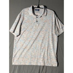 Ben Hogan Men's Shirt Hibiscus‎ Print Small
